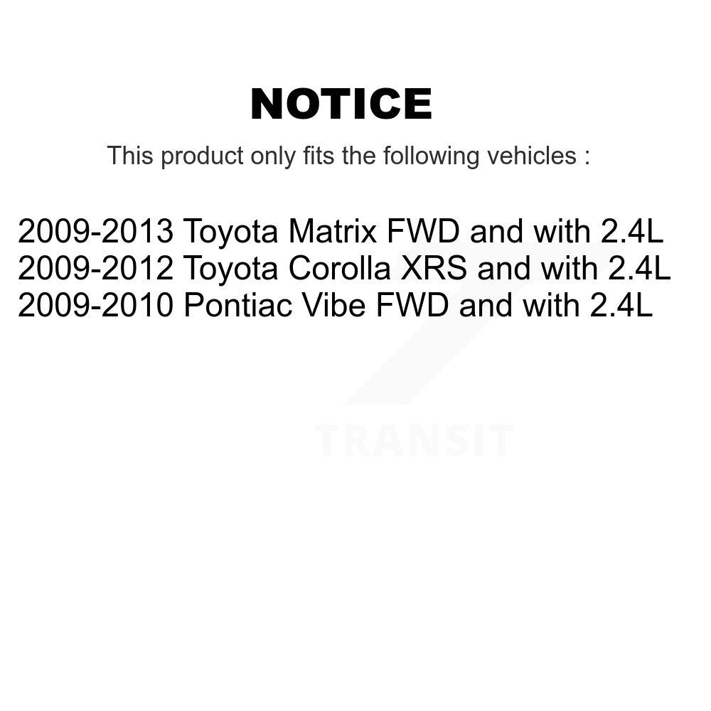 Front Right CV Axle Drive Shaft And Bearing Kit For Toyota Corolla Matrix Pontiac Vibe KN7-100630