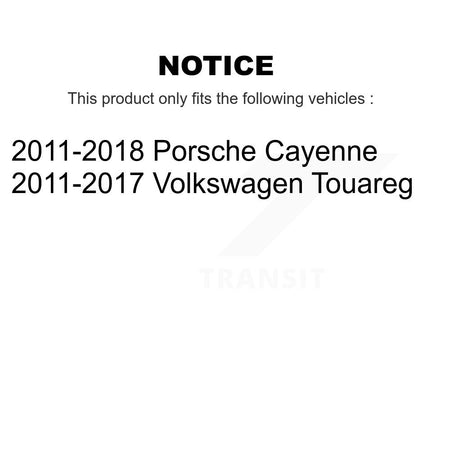 Rear Parking Brake Shoes With Hardware Kit For Volkswagen Touareg Porsche Cayenne KNH-100012