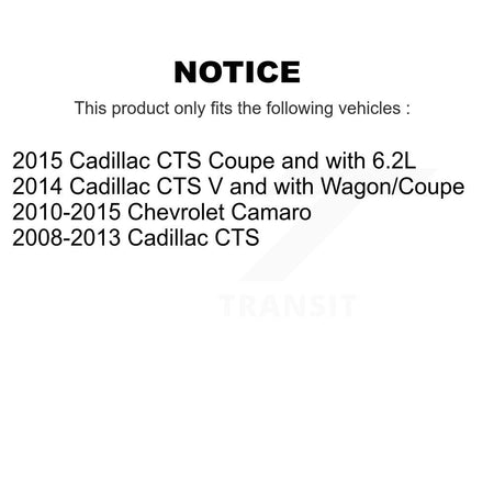 Rear Parking Brake Shoes With Hardware Kit For Chevrolet Camaro Cadillac CTS KNH-100029