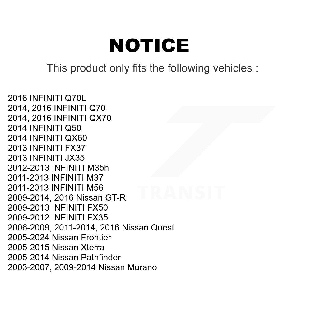 Rear Parking Brake Shoes Hardware Kit For Nissan Frontier Murano Pathfinder INFINITI QX60 KNH-100075