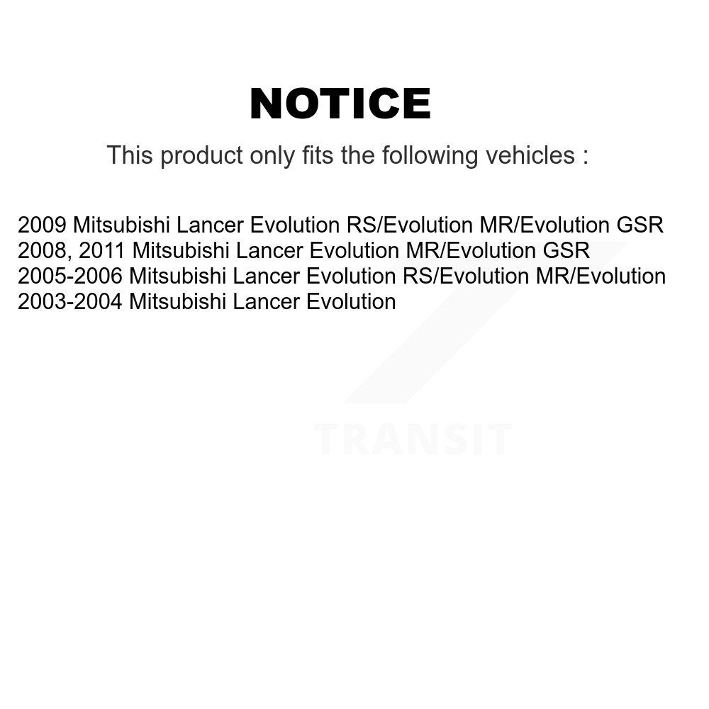 Front Semi-Metallic Disc Brake Pads And Rear Drum Shoes Kit For Mitsubishi Lancer KNN-100018