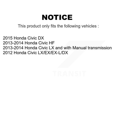Front Ceramic Disc Brake Pads And Rear Drum Shoes Kit For Honda Civic KNN-100158