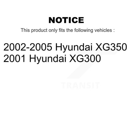 Front Rear Ceramic Disc Brake Pads And Parking Shoes Kit For Hyundai XG350 KNN-100648