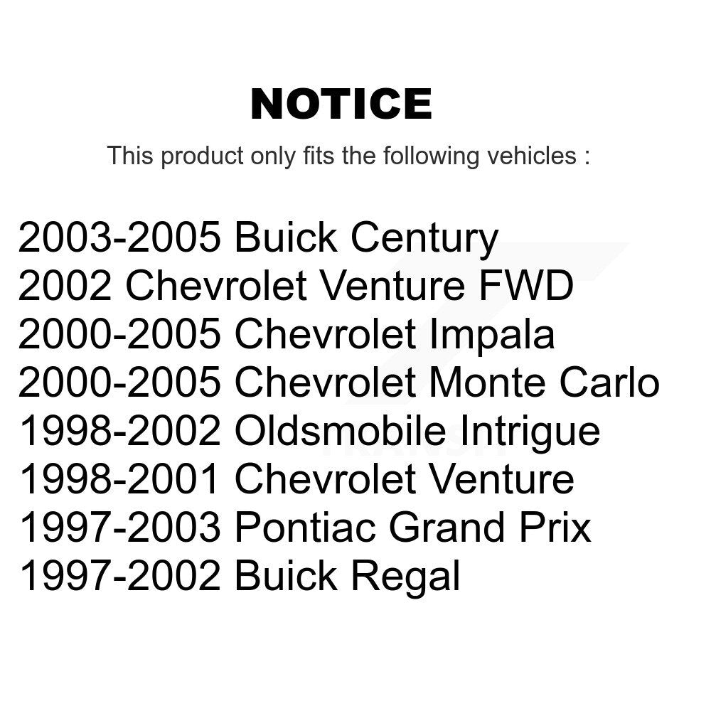 Front Rear Ceramic Disc Brake Pads And Parking Shoes Kit For Chevrolet Impala KNN-101128