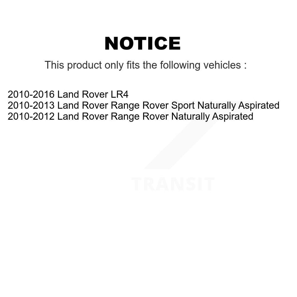 Front Rear Semi-Metallic Brake Pads Kit For Land Rover LR4 Range Sport KPF-100182