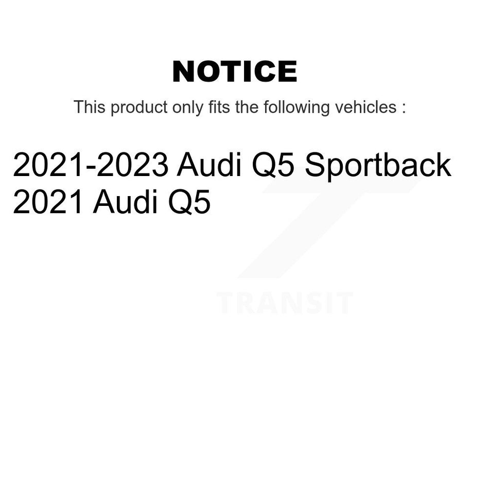 Front Rear Semi-Metallic Brake Pads Kit For Audi Q5 Sportback KPF-100793