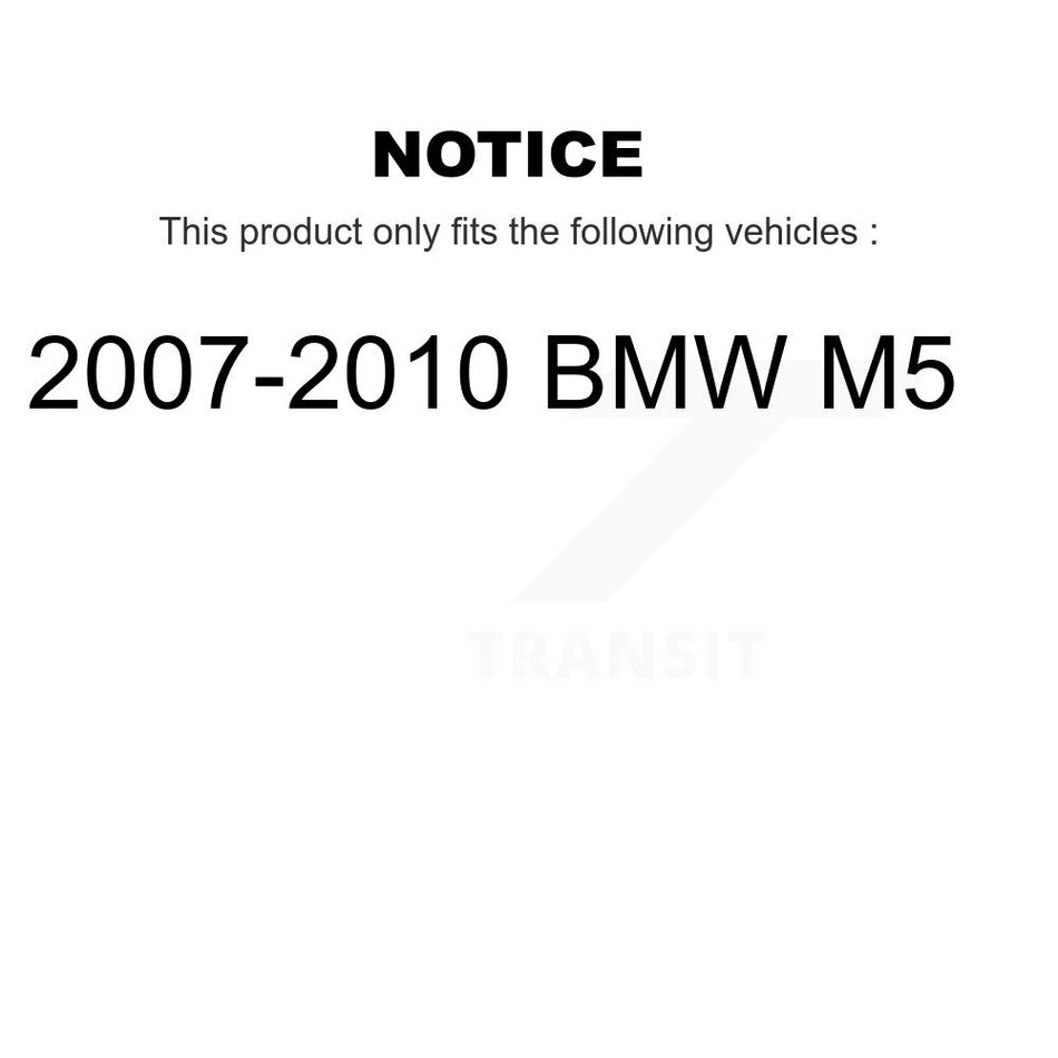 Rear Semi-Metallic Disc Brake Pads And Wear Sensors Kit For 2007-2010 BMW M5 KPW-101601