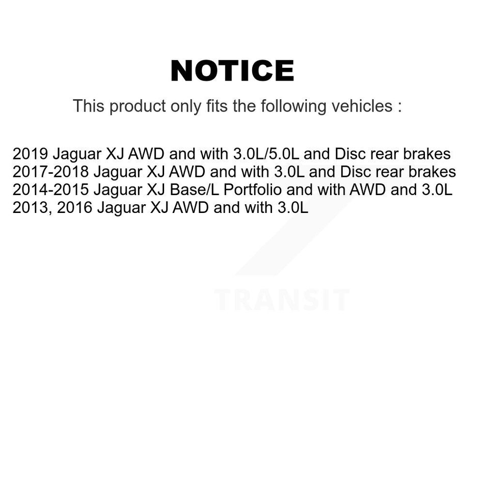 Front Brake Pads Wear Sensor (2 Pack) For Jaguar XJ KSE-100021
