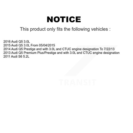 Front Brake Pads Wear Sensor (2 Pack) For Audi Q5 S6 KSE-100031