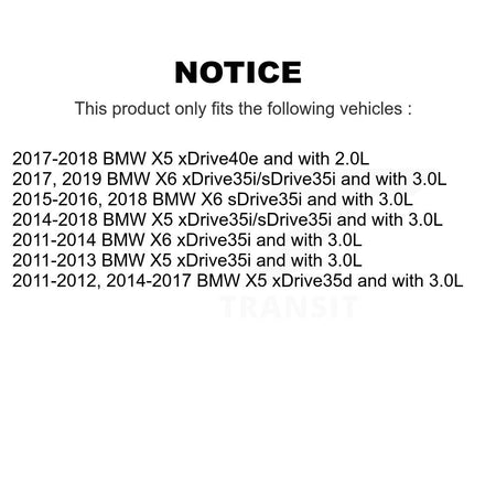 Front Brake Pads Wear Sensor (2 Pack) For BMW X5 X6 KSE-100052