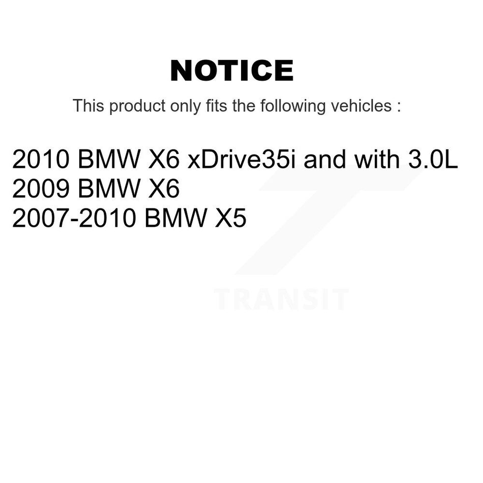 Front Brake Pads Wear Sensor (2 Pack) For BMW X5 X6 KSE-100056