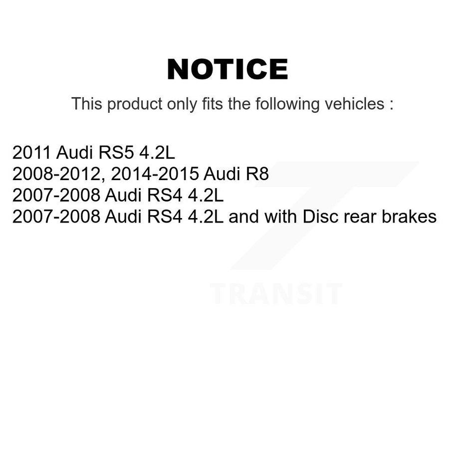 Front Brake Pads Wear Sensor (2 Pack) For Audi R8 RS4 RS5 KSE-100083