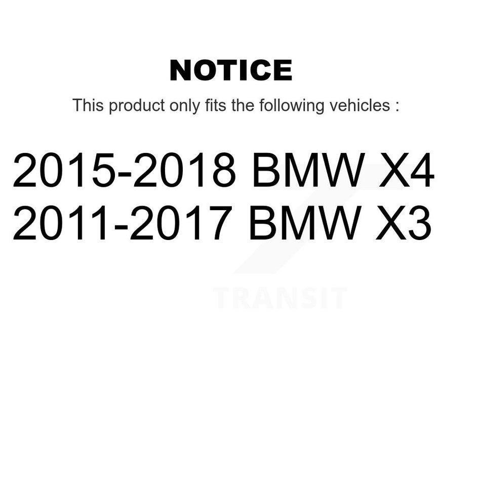 Front Brake Pads Wear Sensor (2 Pack) For BMW X3 X4 KSE-100109