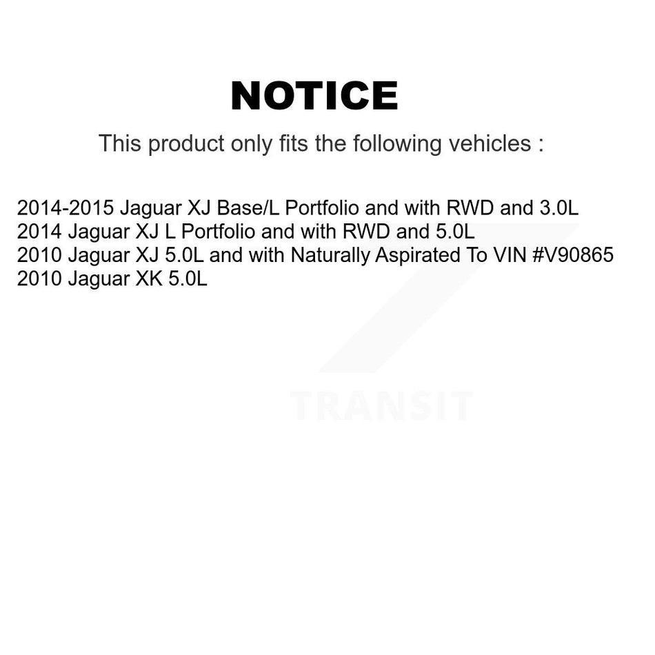 Front Rear Brake Pads Wear Sensor (4 Pack) For Jaguar XJ XK KSE-100209