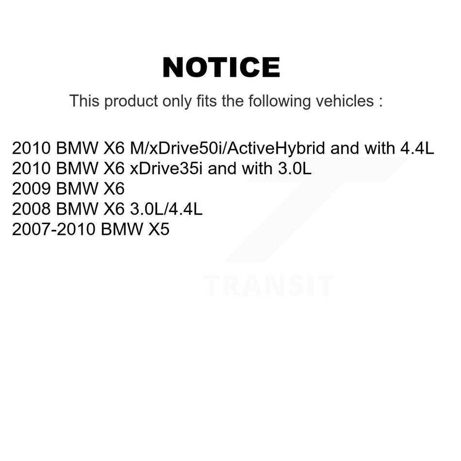 Rear Brake Pads Wear Sensor (2 Pack) For BMW X5 X6 KSE-100309