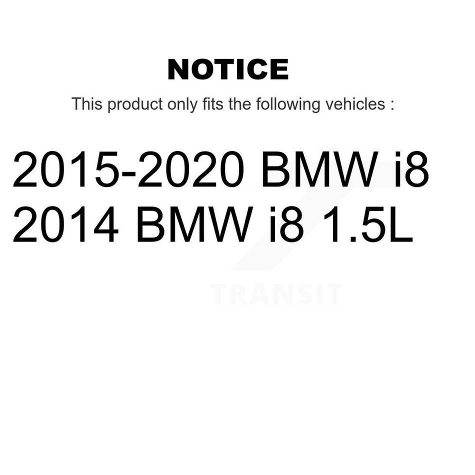 Rear Brake Pads Wear Sensor (2 Pack) For BMW i8 KSE-100318