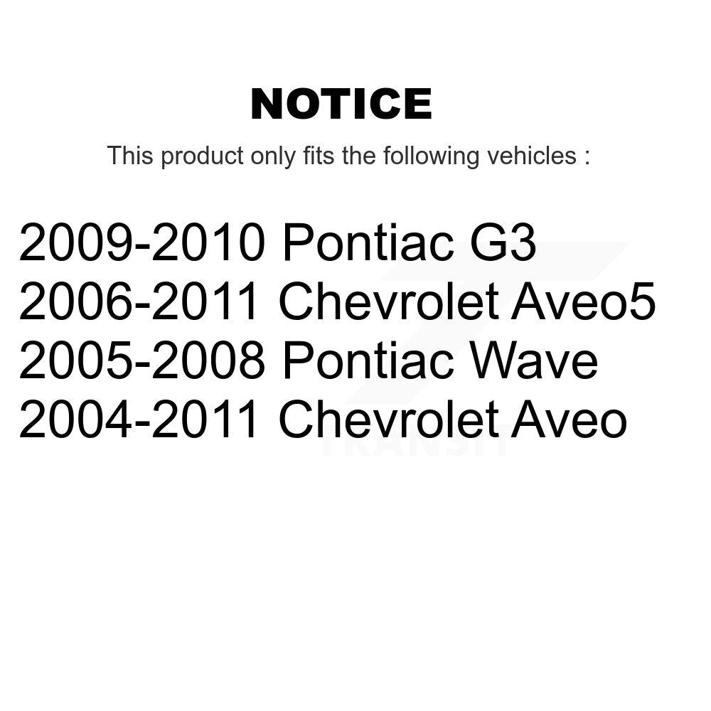 Front Left Suspension Strut And Mount Kit For Chevrolet Aveo Pontiac Aveo5 Wave G3 KSH-100306