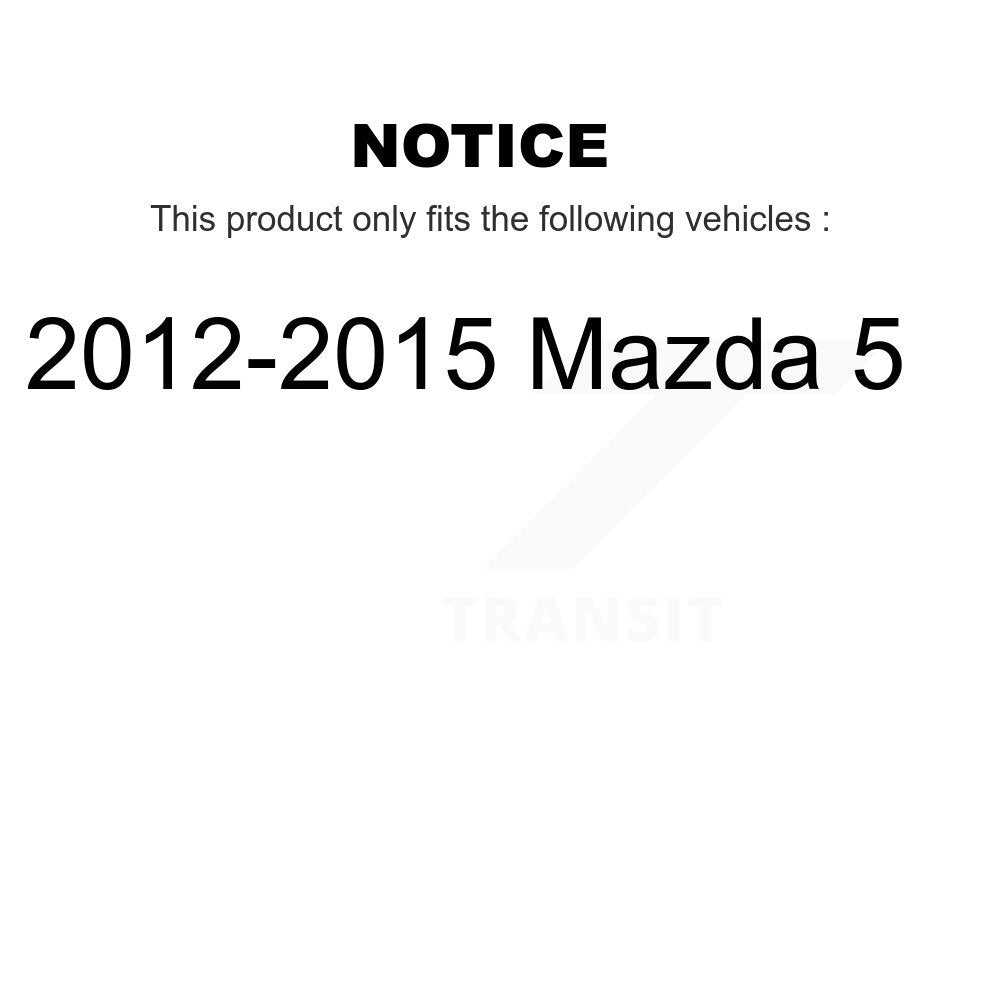 Front Suspension Strut And Mount Kit For 2012-2015 Mazda 5 KSH-100422