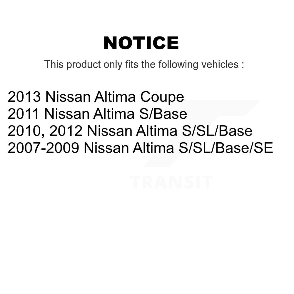 Front Suspension Strut And Mount Kit For Nissan Altima KSH-100439