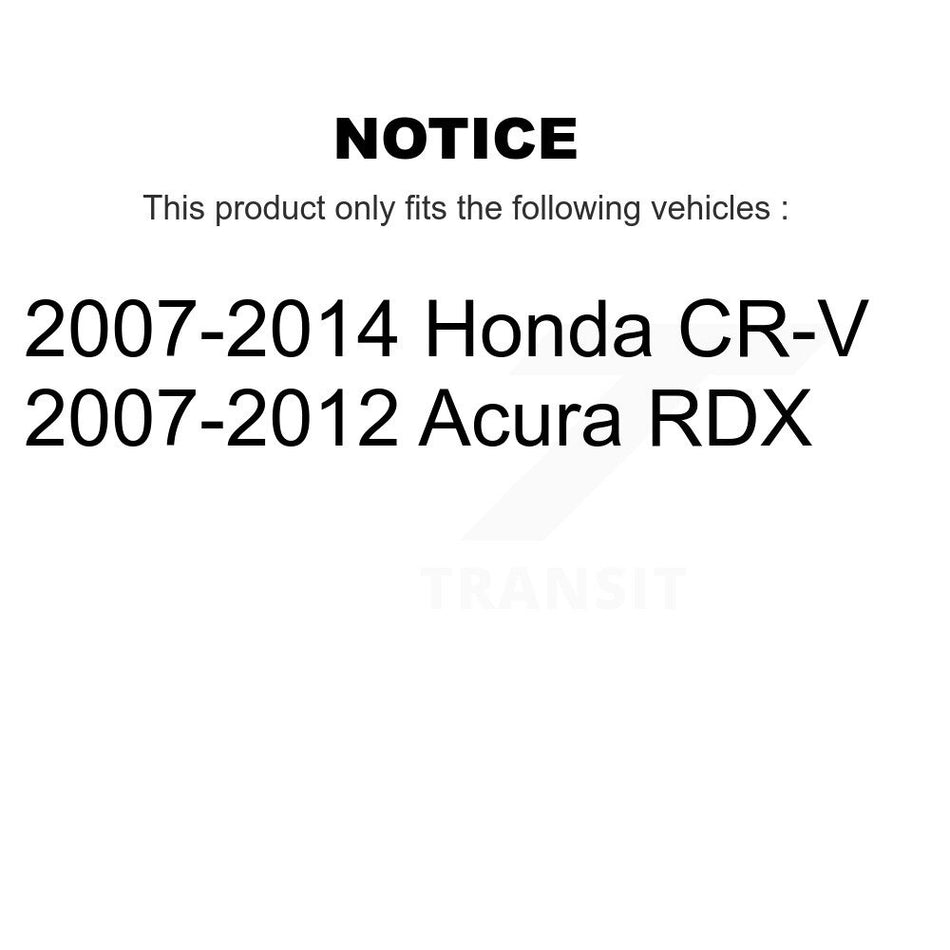 Front Suspension Strut And Mount Kit For Honda CR-V Acura RDX KSH-100440