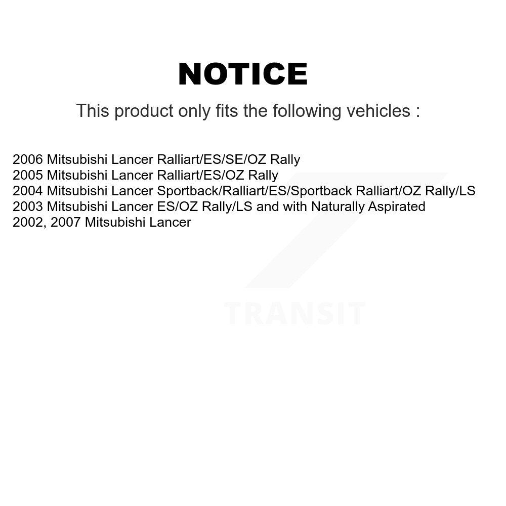 Rear Suspension Strut And Mount Kit For Mitsubishi Lancer KSH-100476