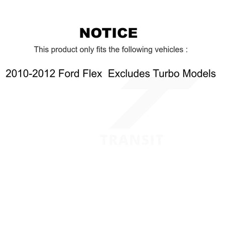 Front Complete Shock Assembly & TQ Link Kit For 2010-2012 Ford Flex Excludes Turbo Models KSS-100857