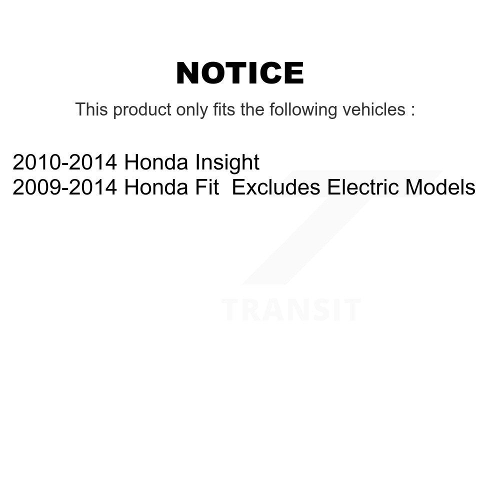 Front Left Complete Shock Assembly And TOR Link Kit For Honda Fit Insight KSS-104681