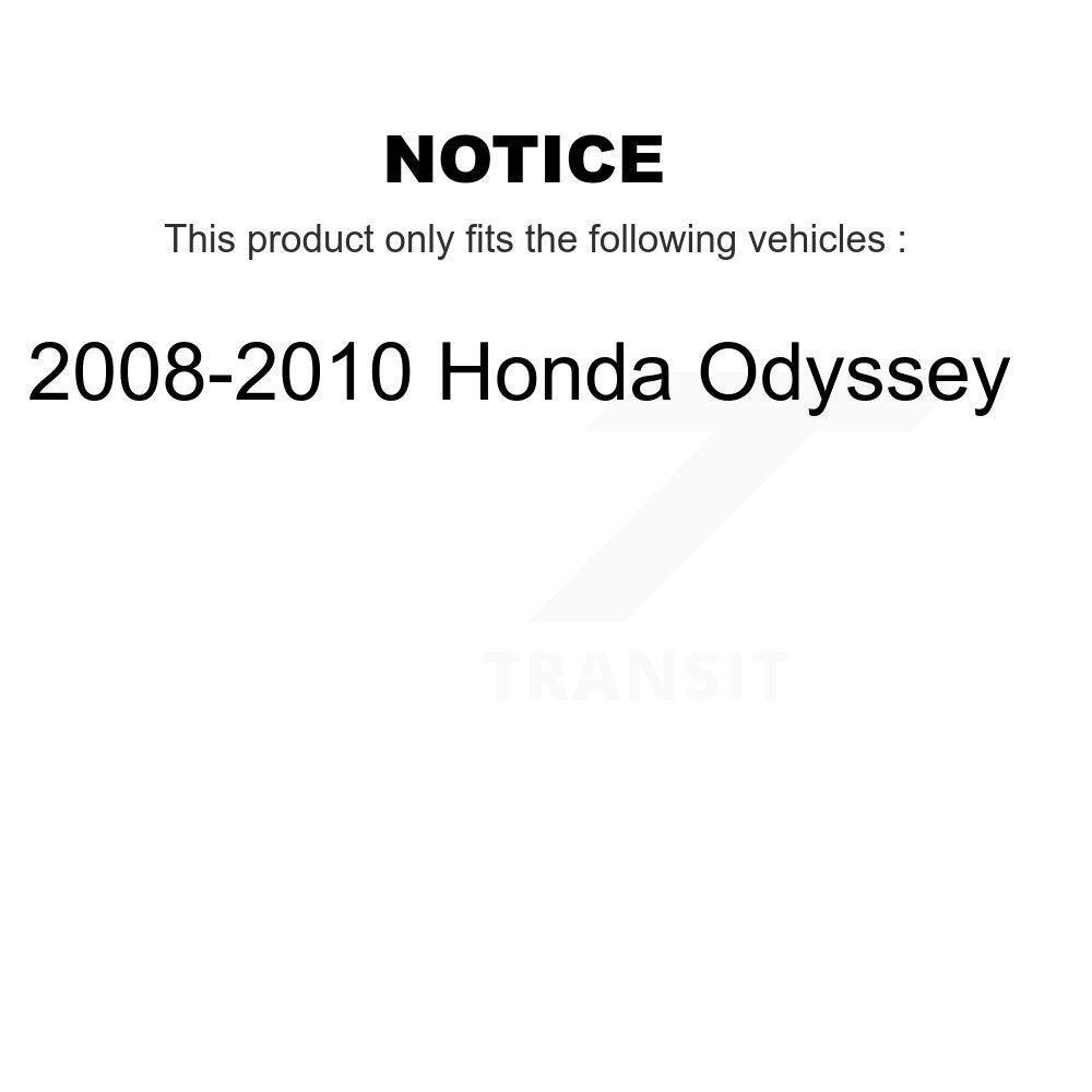 Front Left Complete Shock Assembly And TOR Link Kit For 2008-2010 Honda Odyssey KSS-104723