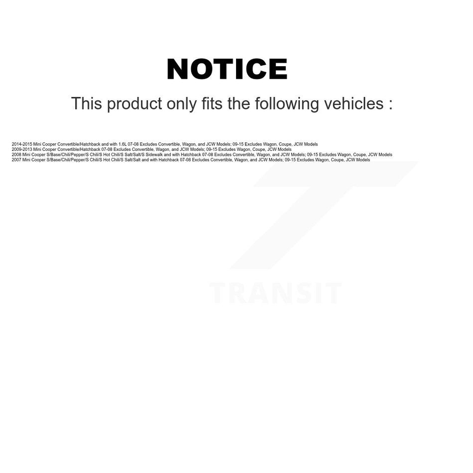 Front Left Complete Shock Assembly And TOR Link Kit For Mini Cooper KSS-104735