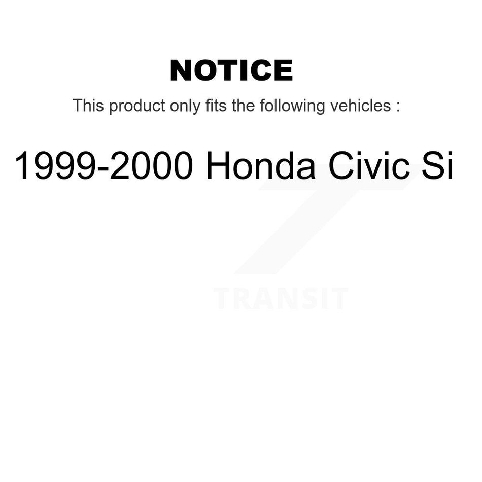Front Left Complete Shock Assembly And TOR Link Kit For 1999-2000 Honda Civic Si KSS-104778