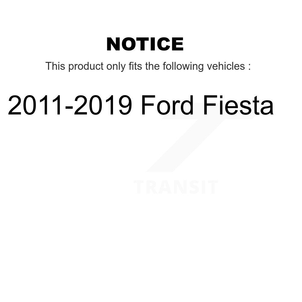 Front Right Complete Shock Assembly And TQ Link Kit For 2011-2019 Ford Fiesta KSS-104929