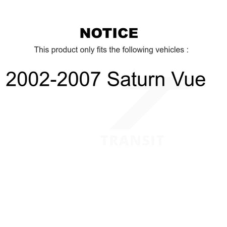 Front Right Complete Shock Assembly And TQ Link Kit For 2002-2007 Saturn Vue KSS-104973
