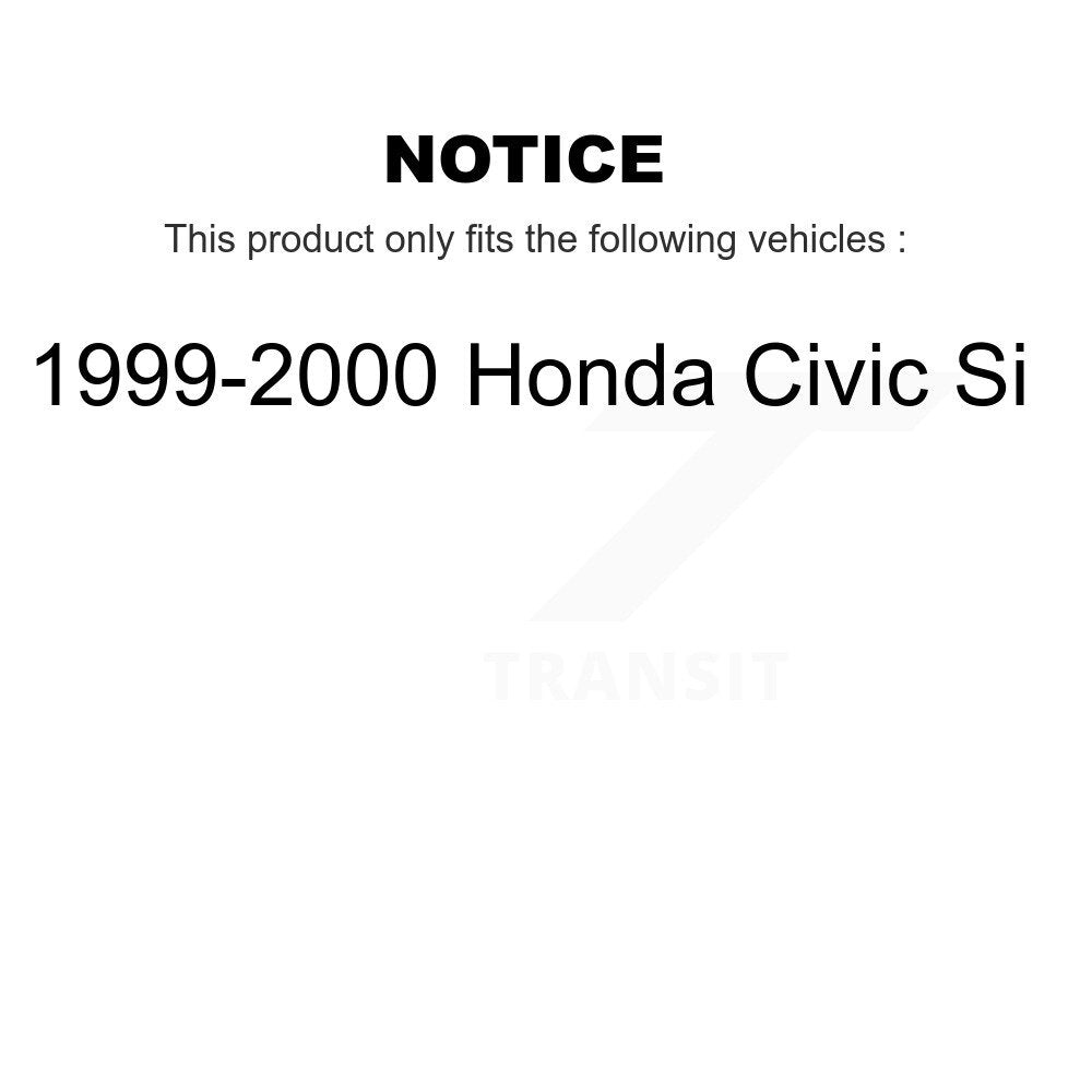 Front Right Complete Shock Assembly And TOR Link Kit For 1999-2000 Honda Civic Si KSS-105142