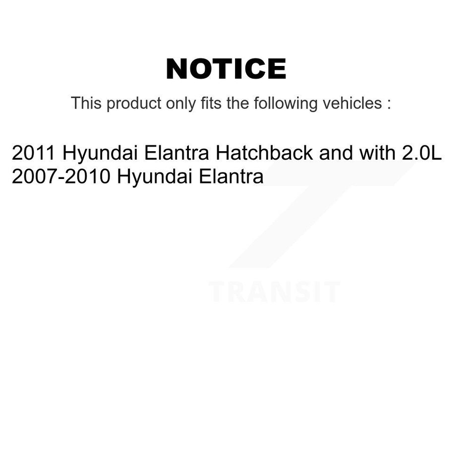 Front Right Strut And TQ Link Kit For Hyundai Elantra KSS-106088