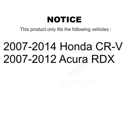 Front Right Strut And TQ Link Kit For Honda CR-V Acura RDX KSS-106090