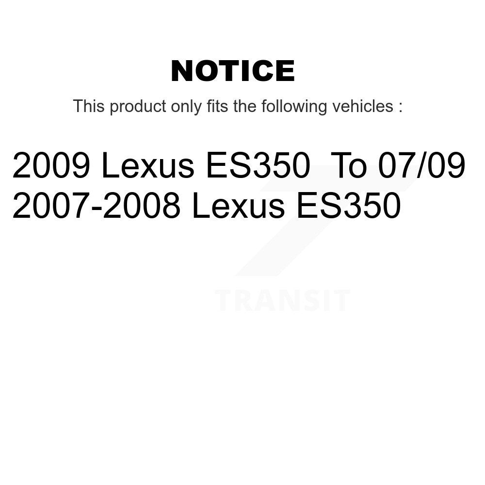 Front Right Strut And TOR Link Kit For Lexus ES350 KSS-106227