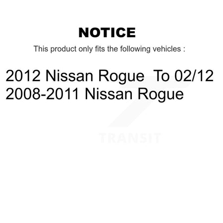 Front Right Strut And TOR Link Kit For Nissan Rogue KSS-106292