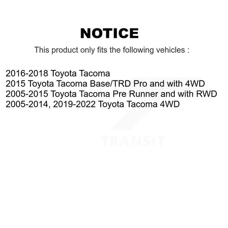 Front Right Strut And TOR Link Kit For Toyota Tacoma KSS-106360