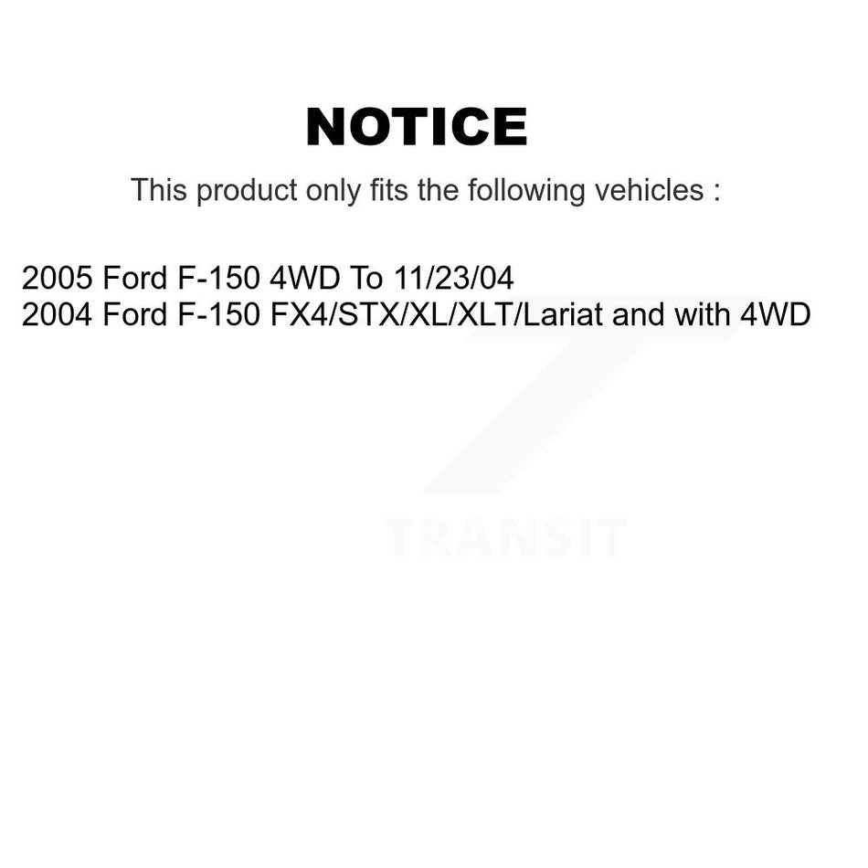 Front Strut And TOR Link Kit For Ford F-150 KSS-106401
