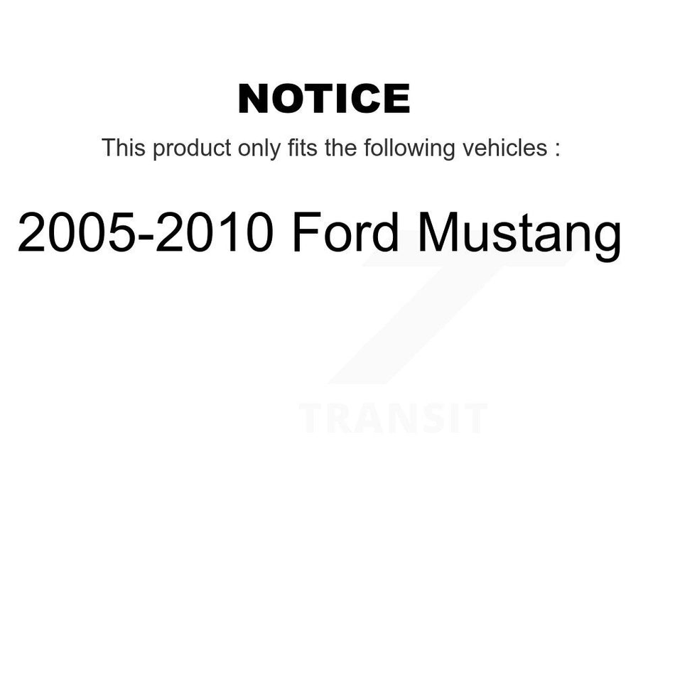 Front Strut And TQ Link Kit For 2005-2010 Ford Mustang KSS-106470