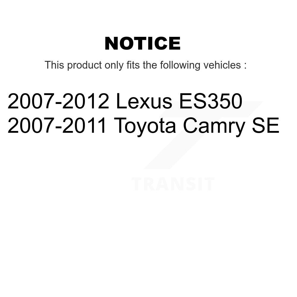 Rear Left Strut And TOR Link Kit For Toyota Camry Lexus ES350 KSS-106578