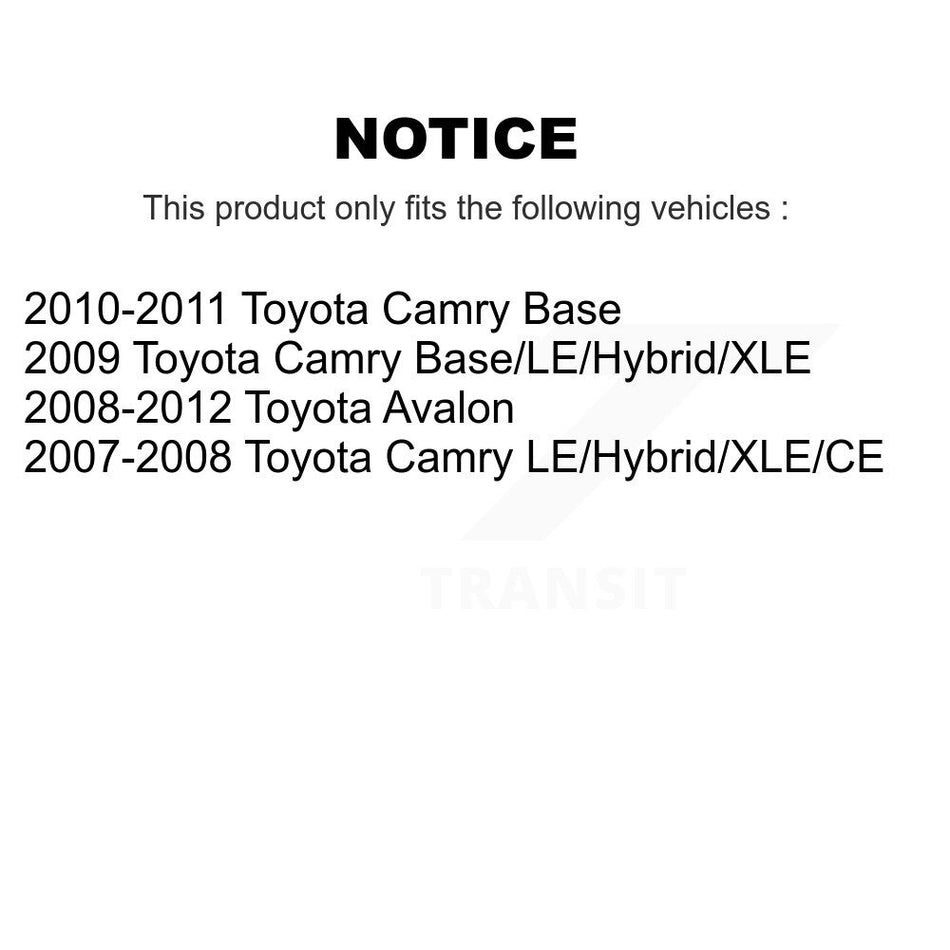 Rear Right Strut And TOR Link Kit For Toyota Camry Avalon KSS-106632