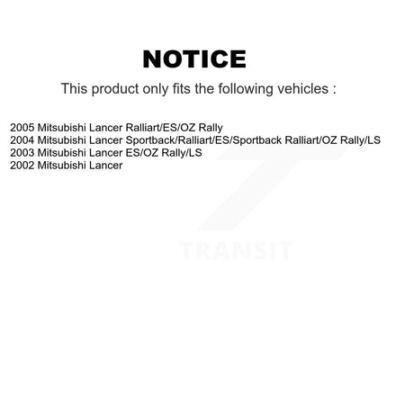 Rear Strut And TOR Link Kit For Mitsubishi Lancer KSS-106723