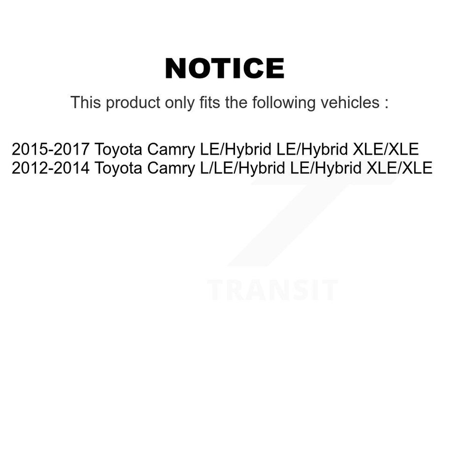 Front Right Strut And TOR Link Kit Mount For Toyota Camry KSS-107103