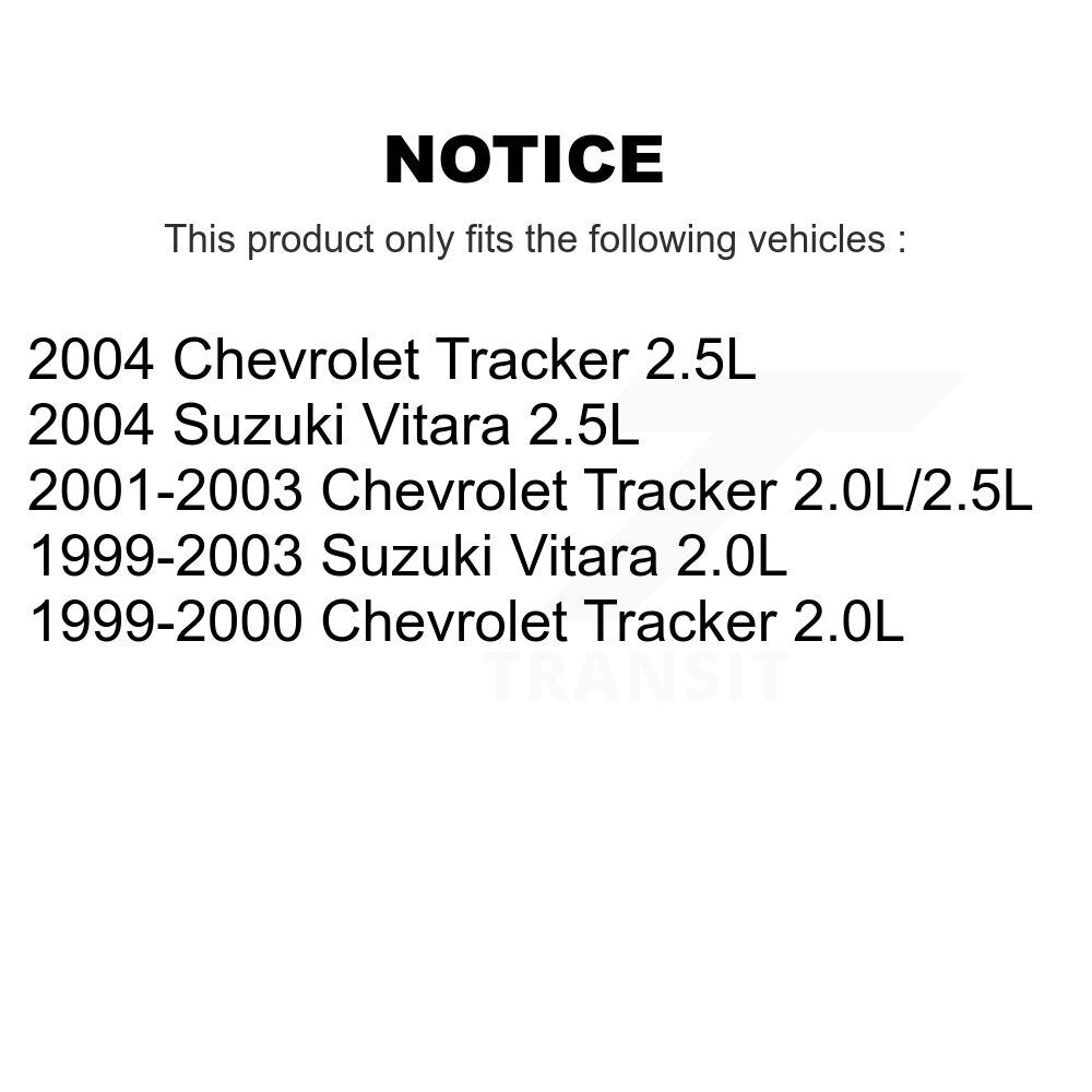 Front Right Strut And TOR Link Kit & Mount For Chevrolet Tracker Suzuki Vitara KSS-107114
