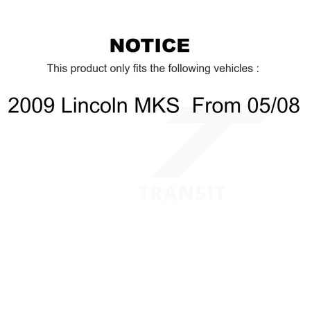 Rear Shock And TOR Link Kit For 2009 Lincoln MKS From 05 08 KSS-107329
