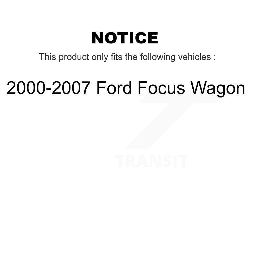 Rear Shock And TOR Link Kit For 2000-2007 Ford Focus Wagon KSS-107424