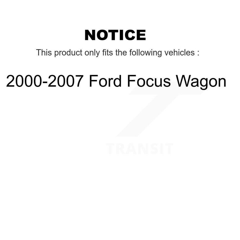 Rear Shock And TOR Link Kit For 2000-2007 Ford Focus Wagon KSS-107424