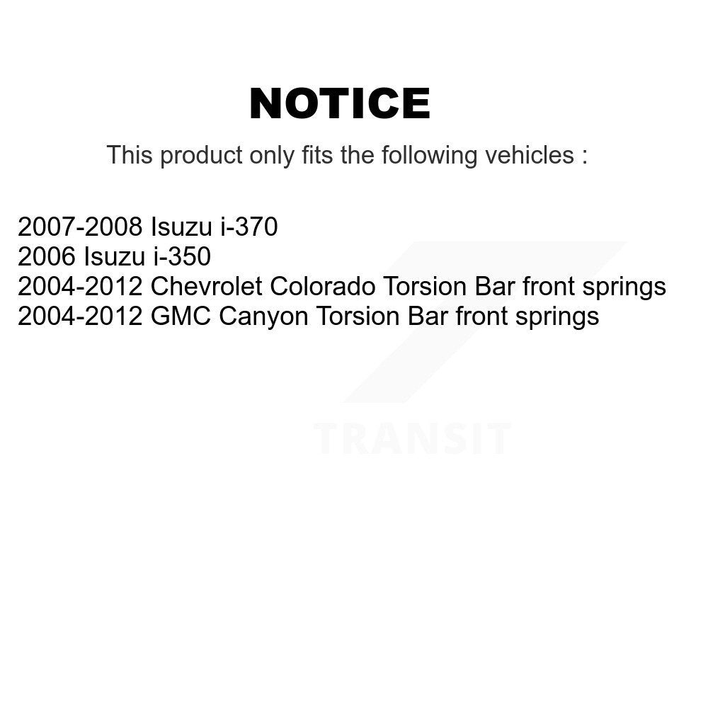 Rear Shock And TOR Link Kit For Chevrolet Colorado GMC Canyon Isuzu i-350 i-370 KSS-107491