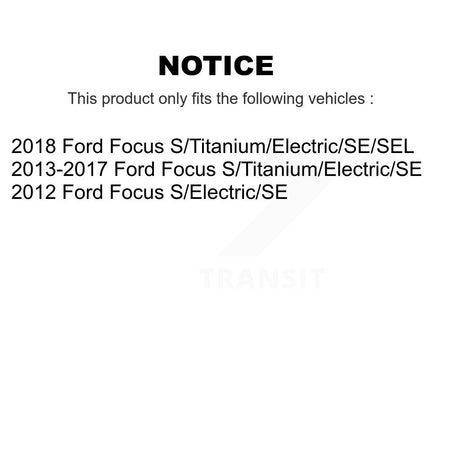 Rear Shock And TQ Link Kit For Ford Focus KSS-107541